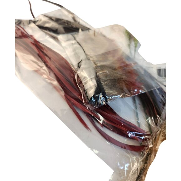 Mixed Feather Craft Lot Natural & Dyed Unopened Packs Hat & Floral Decor Use - Picture 14 of 14